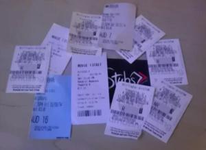 And these were just the ones still in my wallet.